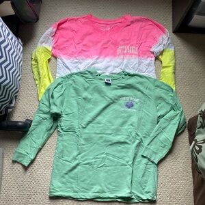 Two OBX long sleeve tops